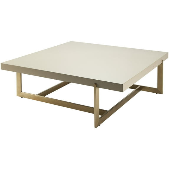 Mark&Day Coffee Table - Lakeya Modern Minimalist Gray Square Coffee Tables for Living Room - Mid Century Center Tables for Office & Home Decor Furniture