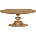 thumbnail image 1 of Mark&Day Coffee Table - Lindzy Traditional Minimalist Brown Round Coffee Tables for Living Room - Mid Century Center Tables for Office & Home Decor Furniture, 1 of 1