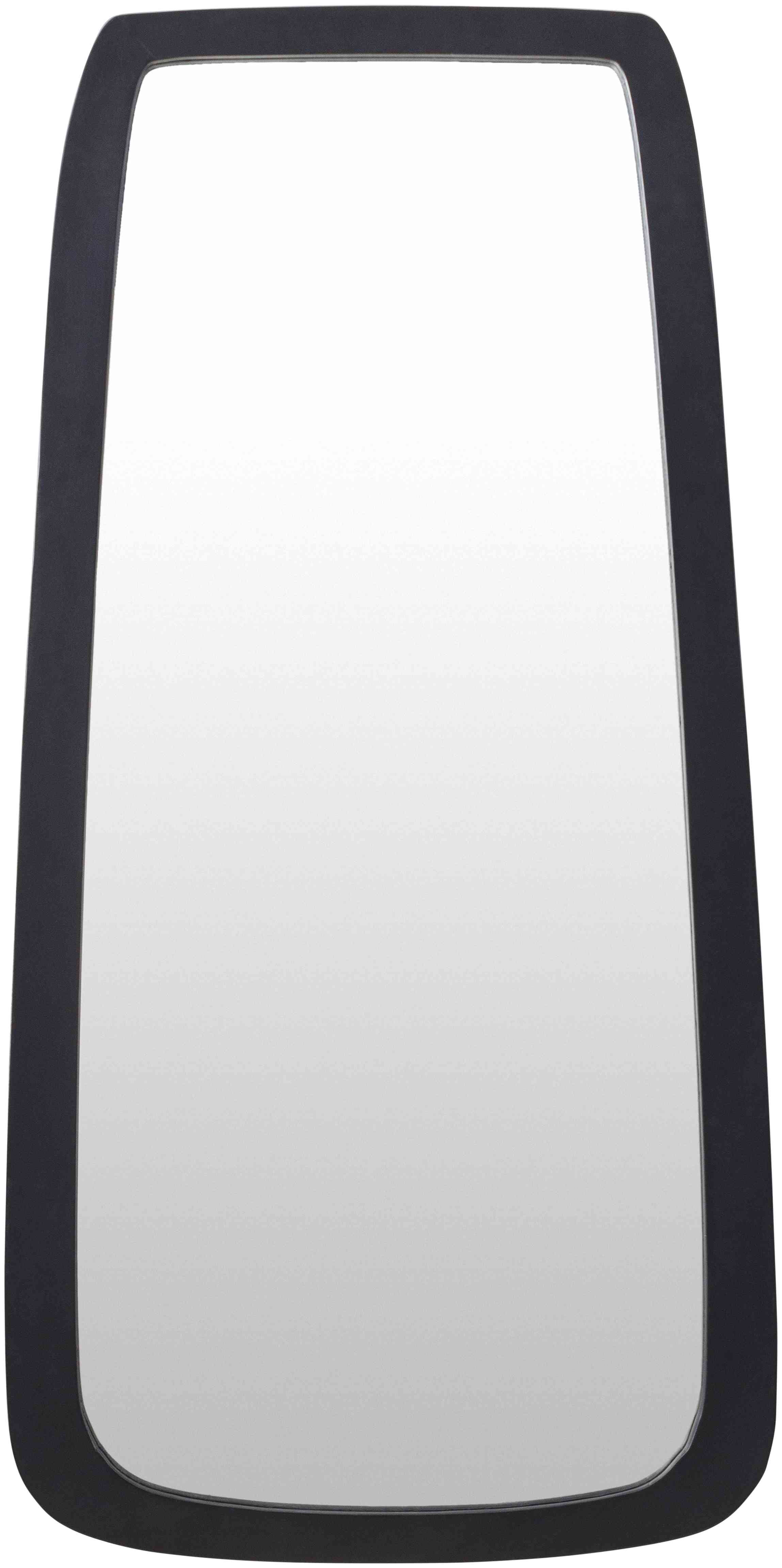 Black Acacia Wood Full Length Rectangular Mirror