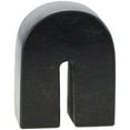 thumbnail image 1 of Mark&Day Home Decor Accents, Gunnison Modern Black Sculpture, Marble Natural Statue for Living Room and Office, Free Standing Coffee Console Table Decorative Sculptures (5" H x 4" W x 2" D), 1 of 2