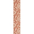 thumbnail image 1 of Mark&Day Outdoor Rugs, 2x12 Nancy Cottage Indoor/Outdoor Rust Runner Area Rug, Non Shedding Red Brown Carpet for Patio, Porch, Deck, Bedroom, Living Room or Kitchen (2'5" x 11'10" Runner), 1 of 3