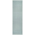 thumbnail image 1 of Mark&Day Outdoor Area Rugs, 2x12 Natalie Cottage Indoor/Outdoor Aqua Runner Area Rug (2'5" x 11'10"), 1 of 6