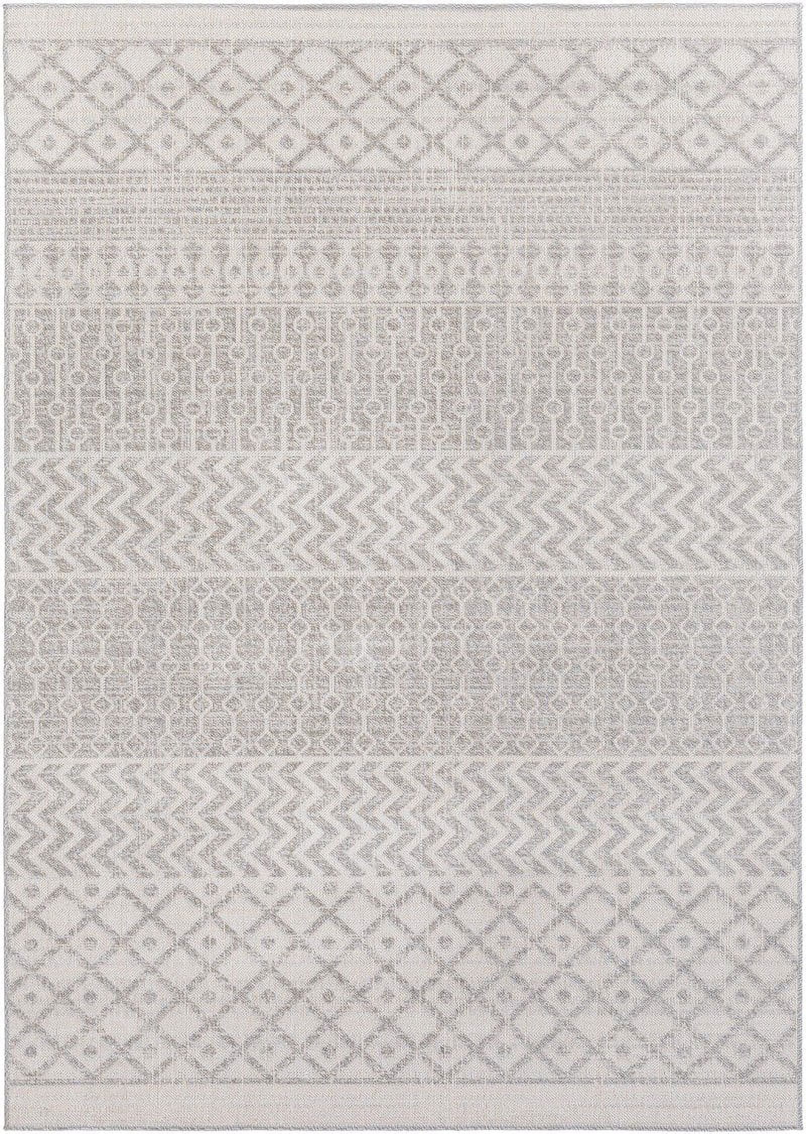 Mark&Day Outdoor Area Rugs, 2x3 Ruigezand Global Indoor/Outdoor Ivory ...