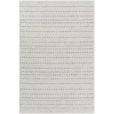 Mark&Day Outdoor Area Rugs, 2x3 Velddijk Modern Indoor/Outdoor Light Gray Area Rug (2' x 2'11")