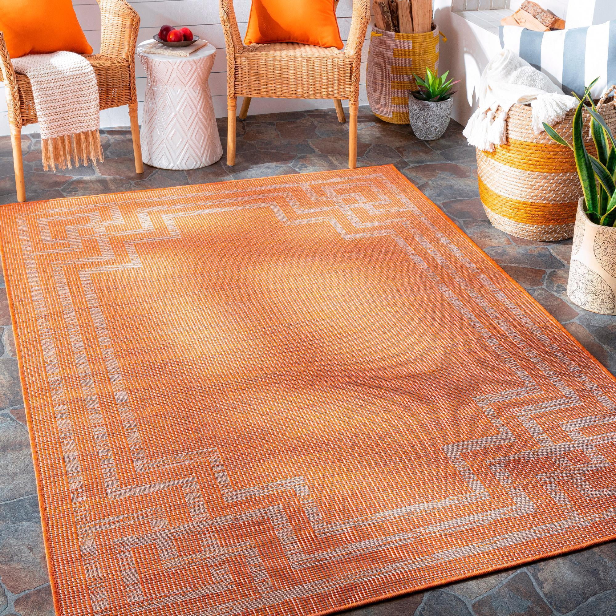 Mark&Day Outdoor Area Rugs, 2x4 Calslagen Traditional Indoor/Outdoor ...