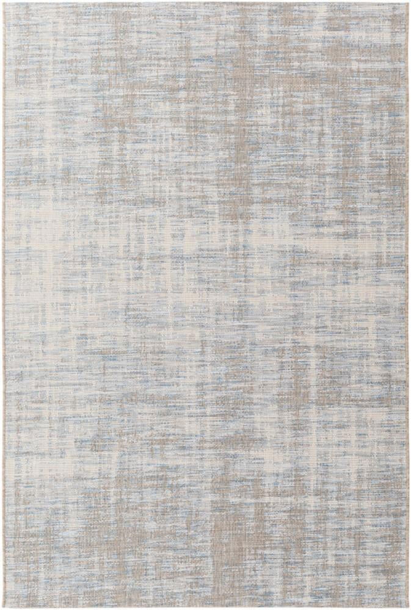 Mark&Day Outdoor Area Rugs, 2x4 Harper Modern Indoor/Outdoor Pale Blue ...