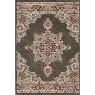 Mark&Day Outdoor Area Rugs, 2x12 Selma Cottage Indoor/Outdoor Aqua ...