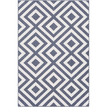 Mark&Day Outdoor Area Rugs, 9ft Round Lyla Traditional Indoor/Outdoor ...