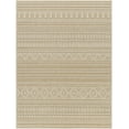 thumbnail image 1 of Mark&Day Outdoor Rugs, 3x7 Chrstina Modern Indoor/Outdoor Camel Runner Area Rug, Non Shedding Brown White Carpet for Patio, Porch, Deck, Bedroom, Living Room or Kitchen (2'7" x 7'3" Runner), 1 of 4