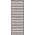 thumbnail image 1 of Mark&Day Outdoor Rugs, 3x7 Partij Cottage Indoor/Outdoor Charcoal Runner Area Rug, Non Shedding Grey White Carpet for Patio, Porch, Deck, Bedroom, Living Room or Kitchen (2'7" x 7'3" Runner), 1 of 6
