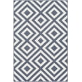 thumbnail image 1 of Mark&Day Outdoor Rugs, 4x6 Maya Modern Indoor/Outdoor Charcoal Area Rug, Non Shedding Grey White Carpet for Patio, Porch, Deck, Bedroom, Living Room or Kitchen (3'7" x 5'7"), 1 of 8