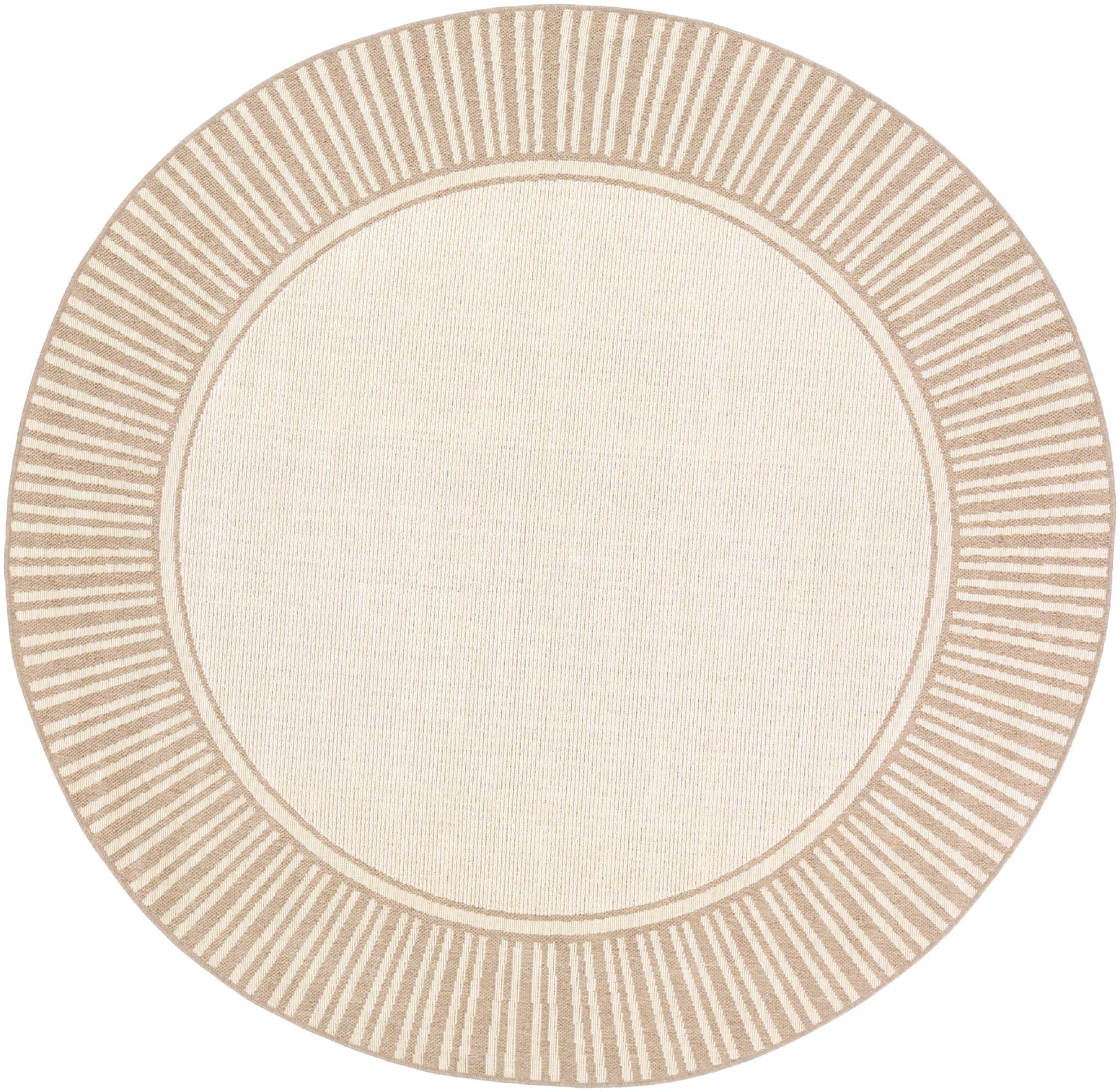 Mark&Day Outdoor Area Rugs, 5ft Round Balgonie Cottage Indoor/Outdoor ...