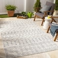 thumbnail image 1 of Mark&Day Outdoor Rugs, 5x7 Almena Global Indoor/Outdoor Ivory Area Rug, Non Shedding Ivory Blue Carpet for Patio, Porch, Deck, Bedroom, Living Room or Kitchen (5'3" x 7'), 1 of 5