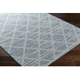 thumbnail image 1 of Mark&Day Outdoor Rugs, 5x7 Jamiel Modern Indoor/Outdoor Navy/Cream Area Rug, Non Shedding Blue Beige Carpet for Patio, Porch, Deck, Bedroom, Living Room or Kitchen (5'3" x 7'), 1 of 3