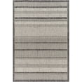 thumbnail image 1 of Mark&Day Outdoor Rugs, 5x7 Marnae Modern Indoor/Outdoor Black/Cream Area Rug, Non Shedding Black Beige Ivory Carpet for Patio, Porch, Deck, Bedroom, Living Room or Kitchen (5'3" x 7'), 1 of 4