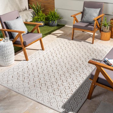 Mark&Day Outdoor Area Rugs, 5x7 Staverden Traditional Indoor/Outdoor ...