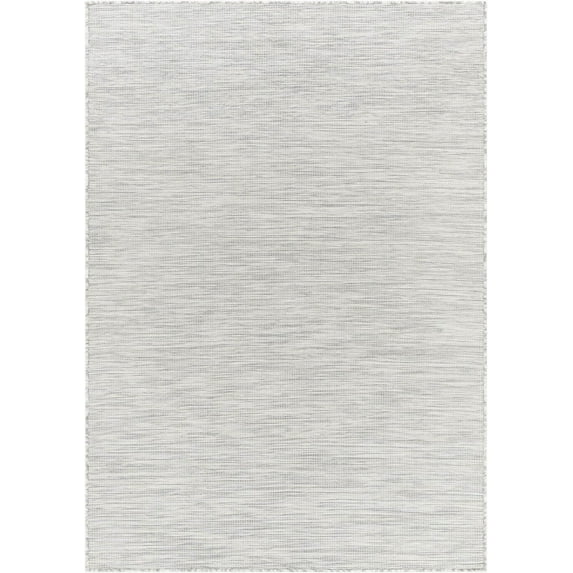 Mark&Day Outdoor Rugs, 5x7 Tonsel Traditional Indoor/Outdoor White Area Rug, Non Shedding White Carpet for Patio, Porch, Deck, Bedroom, Living Room or Kitchen (5'1" x 7')