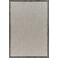 thumbnail image 1 of Mark&Day Outdoor Rugs, 5x7 Vander Modern Indoor/Outdoor Black/Cream Area Rug, Non Shedding Black Beige Carpet for Patio, Porch, Deck, Bedroom, Living Room or Kitchen (5'3" x 7'), 1 of 4