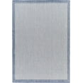 thumbnail image 1 of Mark&Day Outdoor Rugs, 5x7 Vander Modern Indoor/Outdoor Navy/Cream Area Rug, Non Shedding Blue Beige Carpet for Patio, Porch, Deck, Bedroom, Living Room or Kitchen (5'3" x 7'), 1 of 4