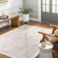 thumbnail image 1 of Mark&Day Outdoor Rugs, 6x9 Calvert Modern Indoor/Outdoor Beige Area Rug, Non Shedding Beige Brown Carpet for Patio, Porch, Deck, Bedroom, Living Room or Kitchen (6'7" x 9'), 1 of 5
