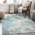 thumbnail image 1 of Mark&Day Outdoor Area Rugs, 7x9 Giswil Modern Indoor/Outdoor Dark Green Area Rug (6'11" x 9'), 1 of 7