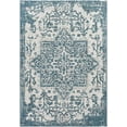thumbnail image 1 of Mark&Day Outdoor Rugs, 8x10 Appelscha Traditional Indoor/Outdoor Green Area Rug, Non Shedding Green Blue Carpet for Patio, Porch, Deck, Bedroom, Living Room or Kitchen (7'10" x 10'2"), 1 of 8