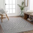 thumbnail image 1 of Mark&Day Outdoor Rugs, 8x10 Bushong Modern Indoor/Outdoor Taupe Area Rug, Non Shedding Beige Carpet for Patio, Porch, Deck, Bedroom, Living Room or Kitchen (7'10" x 10'), 1 of 6