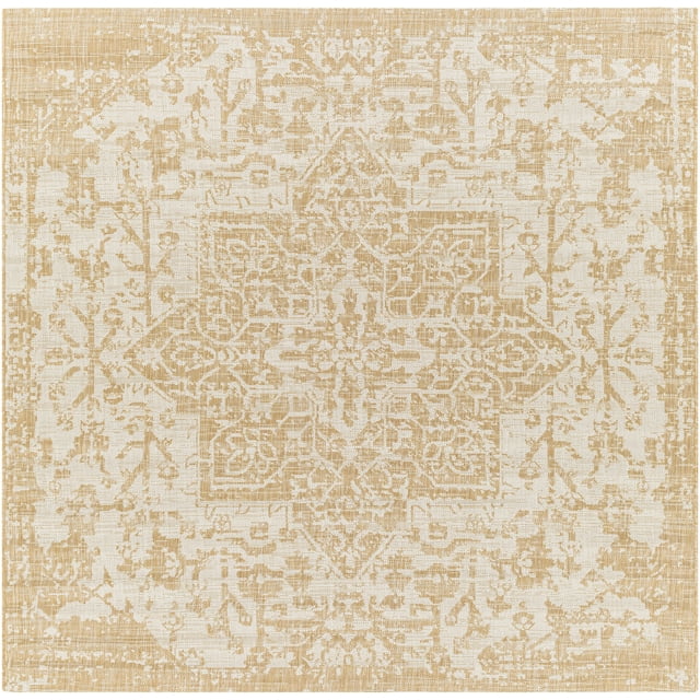 Mark&Day Outdoor Area Rugs, 8x8 Appelscha Traditional Indoor/Outdoor ...