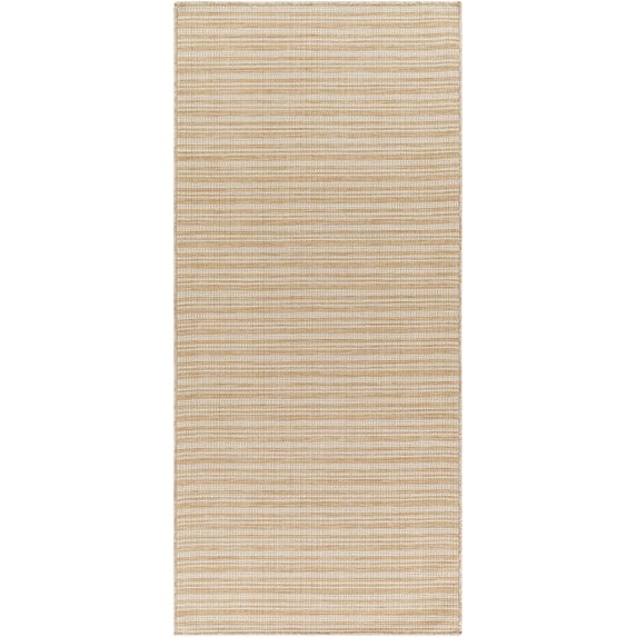 Mark&Day Outdoor Rugs, 9x12 Acheri Modern Indoor/Outdoor Burnt Orange Area Rug, Non Shedding Orange Beige Carpet for Patio, Porch, Deck, Bedroom, Living Room or Kitchen (8'11" x 12')