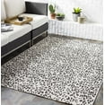 thumbnail image 1 of Mark&Day Outdoor Rugs, 9x12 Alem Modern Indoor/Outdoor Black Area Rug, Non Shedding Black Beige Carpet for Patio, Porch, Deck, Bedroom, Living Room or Kitchen (8'10" x 12'), 1 of 6