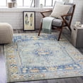 thumbnail image 1 of Mark&Day Outdoor Area Rugs, 9x12 Balk Traditional Indoor/Outdoor Navy Area Rug (8'10" x 12'), 1 of 6
