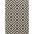 thumbnail image 1 of Mark&Day Outdoor Rugs, 9x13 Maya Modern Indoor/Outdoor Black Area Rug, Non Shedding Black Beige Carpet for Patio, Porch, Deck, Bedroom, Living Room or Kitchen (8'10" x 12'10"), 1 of 6