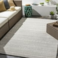 thumbnail image 1 of Mark&Day Outdoor Rugs, 8x10 Slenaken Global Indoor/Outdoor Grey Area Rug, Non Shedding Grey Cream Carpet for Patio, Porch, Deck, Bedroom, Living Room or Kitchen (8' x 10'), 1 of 5