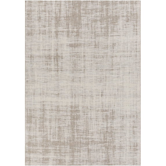 Mark&Day Outdoor Rugs, 8x11 Harper Modern Abstract Marble Indoor/Outdoor Taupe Area Rug, Non Shedding Beige Carpet for Patio, Porch, Deck, Bedroom, Living Room or Kitchen (7'10" x 10'10")