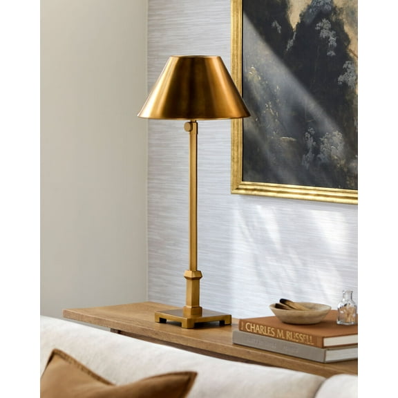 Mark&Day Table Lamps, Deandrea Modern Bedside Table Lamp for Nightstand Bedroom, Living Room or Office (35" H x 12" W x 12" D)
