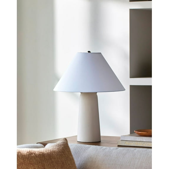 Mark&Day Table Lamps, Estee Traditional Bedside Table Lamp for Nightstand Bedroom, Living Room or Office (23" H x 18" W x 18" D)