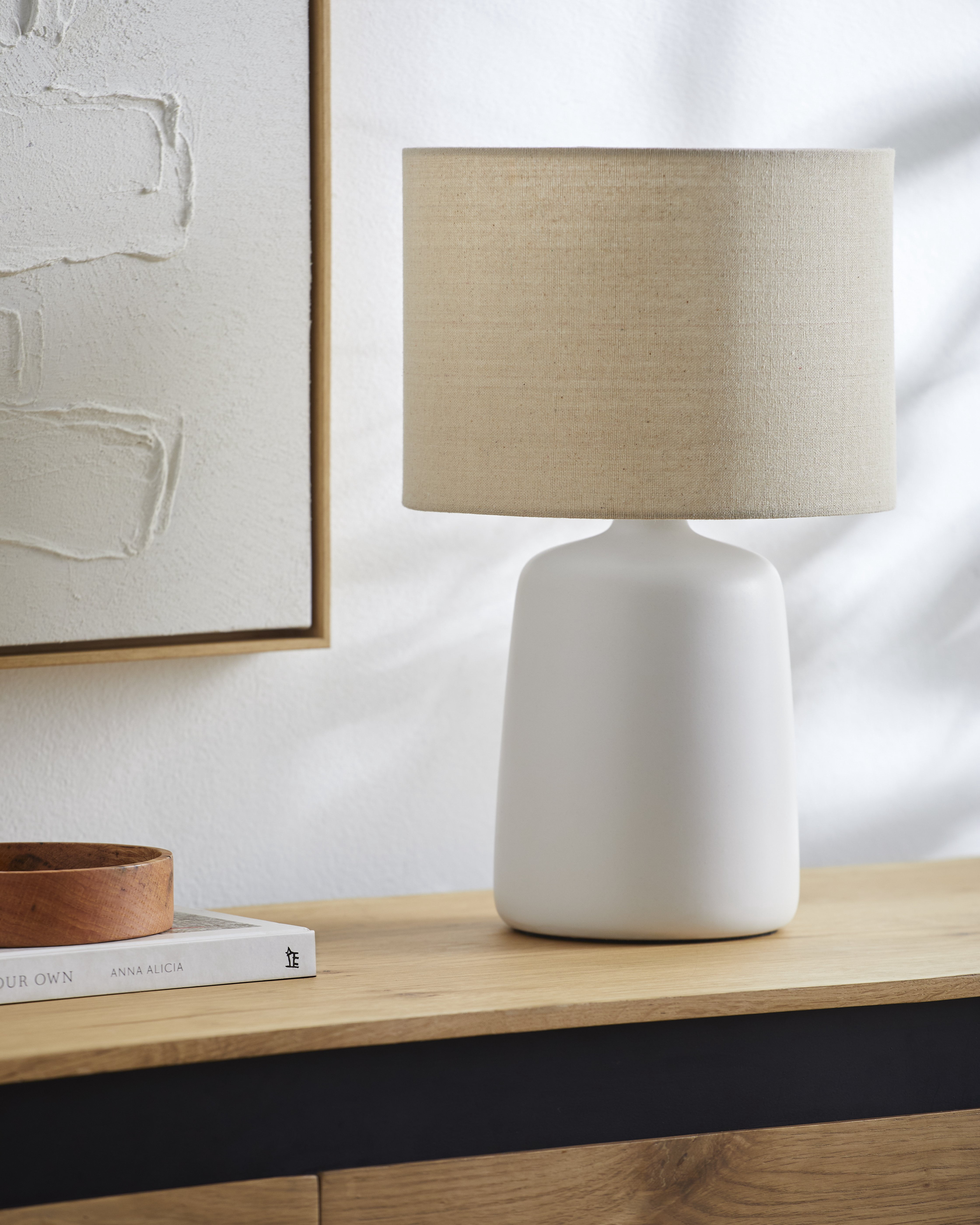 Mark&Day Table Lamps, Juprelle Modern White Bedside Table Lamp for — free download