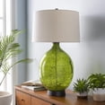 thumbnail image 1 of Mark&Day Table Lamps, Neustadt Traditional Cream Grass Green Bedside Table Lamp for Nightstand Bedroom Living Room Office (32"H x 18"W x 18"D), 1 of 7