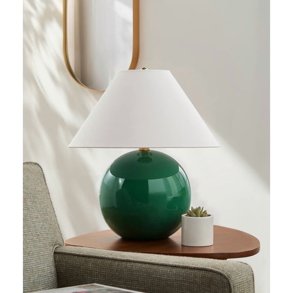 Mark&Day Table Lamps, Shareka Traditional Bedside Table Lamp for Nightstand Bedroom, Living Room or Office (20" H x 19" W x 19" D)