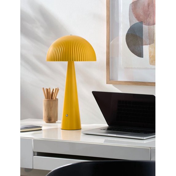 Mark&Day Table Lamps, Tyisha Modern Bedside Table Lamp for Nightstand Bedroom, Living Room or Office (18" H x 10" W x 10" D)