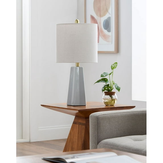 Mark&Day Table Lamps, Vanna Modern Bedside Table Lamp for Nightstand Bedroom, Living Room or Office (23" H x 11" W x 11" D)
