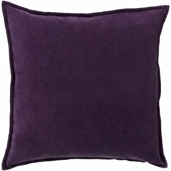 Mark&Day Throw Pillow Covers 20x20 Merchtem Modern Dark Purple Cushion Cover