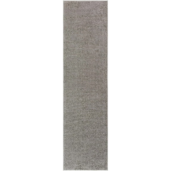 Mark&Day Washable Rugs, 3x10 Richlawn Modern Charcoal Gray Runner Area Rug, Grey Carpet for Hallway, Kitchen, Bedroom or Living Room (2'7" x 9'10" Runner, Machine Washable)