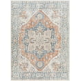 thumbnail image 1 of Mark&Day Washable Area Rugs, 2x3 Eubank Traditional Burnt Orange Area Rug (2' x 3'), 1 of 6