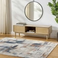 thumbnail image 1 of Mark&Day Washable Area Rugs, 2x7 Welton Modern Navy Runner Area Rug (2'7" x 7'3"), 1 of 5