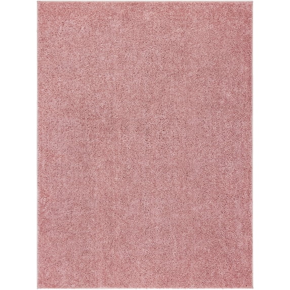 Mark&Day Washable Area Rugs, 4x6 Richlawn Modern Coral Pink Area Rug (3'11" x 5'11")