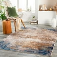 thumbnail image 1 of Mark&Day Washable Area Rugs, 4x6 Vevay Modern Rust Area Rug (4'3" x 5'11"), 1 of 6