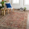 thumbnail image 1 of Mark&Day Washable Area Rugs, 5x7 Georgios Traditional Burnt Orange Area Rug (5'3" x 7'3"), 1 of 6