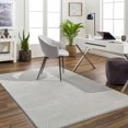 thumbnail image 1 of Mark&Day Washable Area Rugs, 5x7 Pietro Global Light Slate Area Rug (4'11" x 7'), 1 of 6