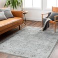 thumbnail image 1 of Mark&Day Washable Area Rugs, 5x7 West Fork Traditional Gray Area Rug (5'3" x 7'3"), 1 of 6